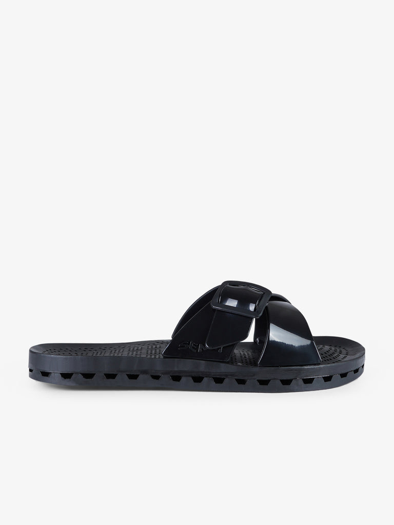 SENSI ciabatte donna sorrento city nero