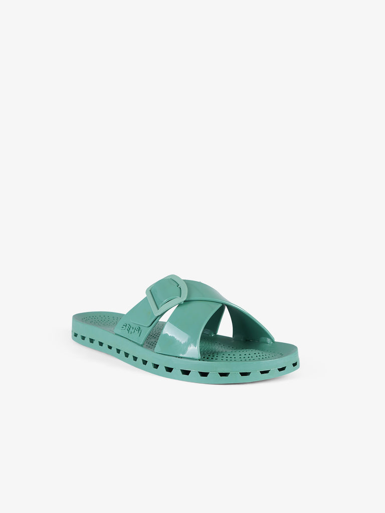 SENSI ciabatte donna sorrento city verde
