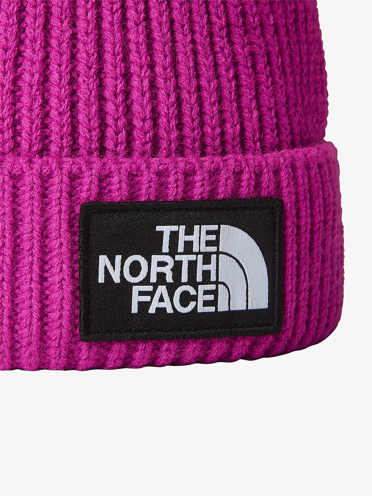 THE NORTH FACE Cappello con risvolto e logo box NF0A3FJX fucsia