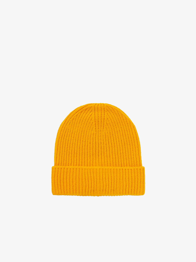 THE NORTH FACE Cappello Beanie TNF Logo Box in tessuto tecnico giallo