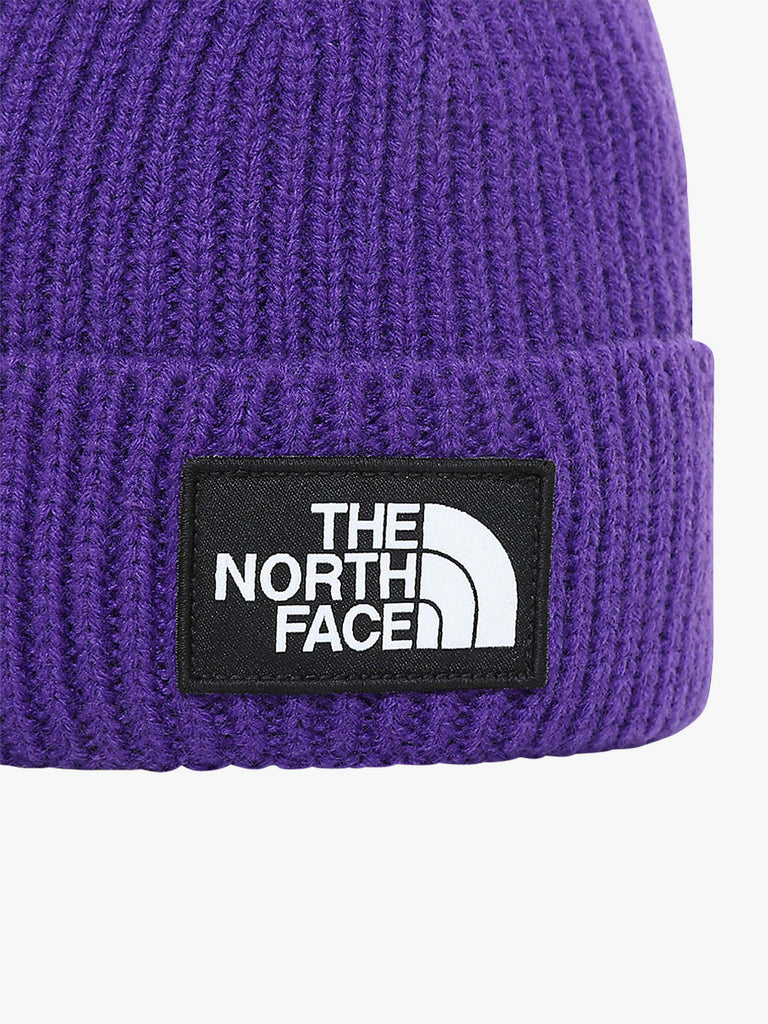 THE NORTH FACE Cappello con risvolto e logo box NF0A3FJX viola