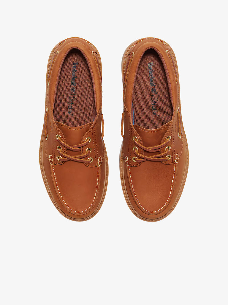 TIMBERLAND scarpe basse donna con plateau stone street pelle beige