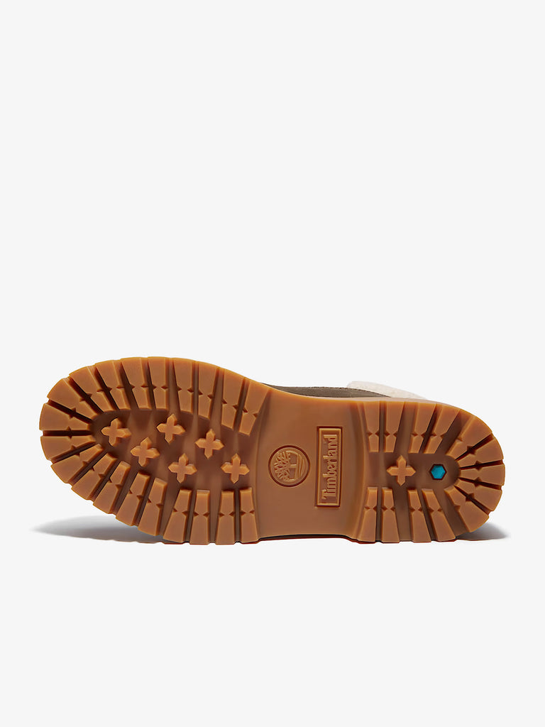 TIMBERLAND stivaletti donna impermeabile foderato con plateau stone street pelle