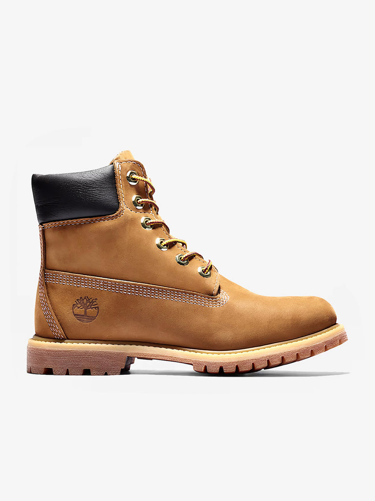 TIMBERLAND stivaletti donna impermeabile premium 6-inch pelle marrone