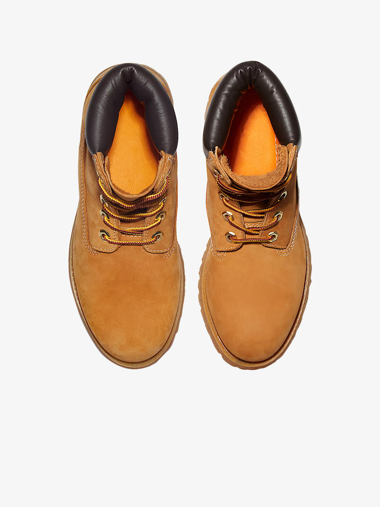 TIMBERLAND stivaletti donna impermeabile premium 6-inch pelle beige