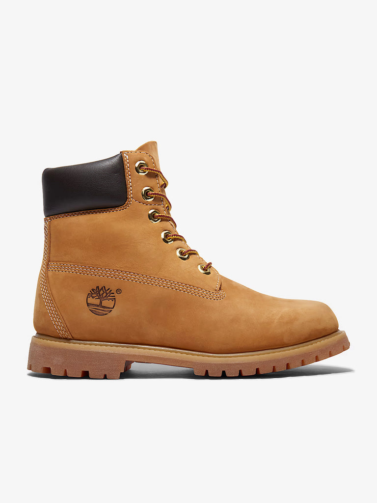 TIMBERLAND stivaletti donna impermeabile premium 6-inch pelle beige