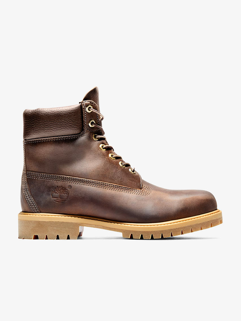 TIMBERLAND Stivaletti Premium 6-Inch TB127097 uomo pelle marrone