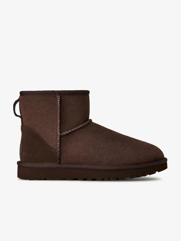 UGG stivaletti donna classic mini ii dusted cocoa pelle