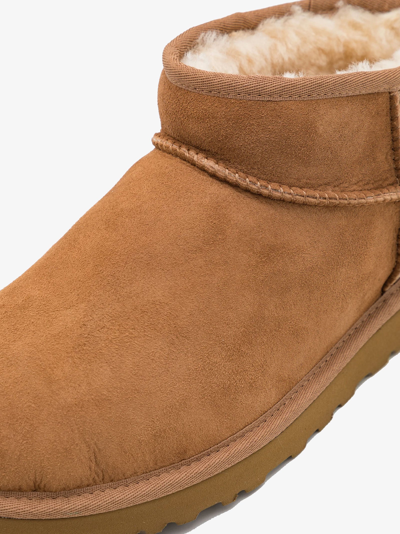 UGG Classic Ultra Mini Chestnut Suede Ankle Boots Mens Size 12 1137391 UGG - Ugg Classic Ultra Mini | Leam Roma - Luxury Shopping  main image 4