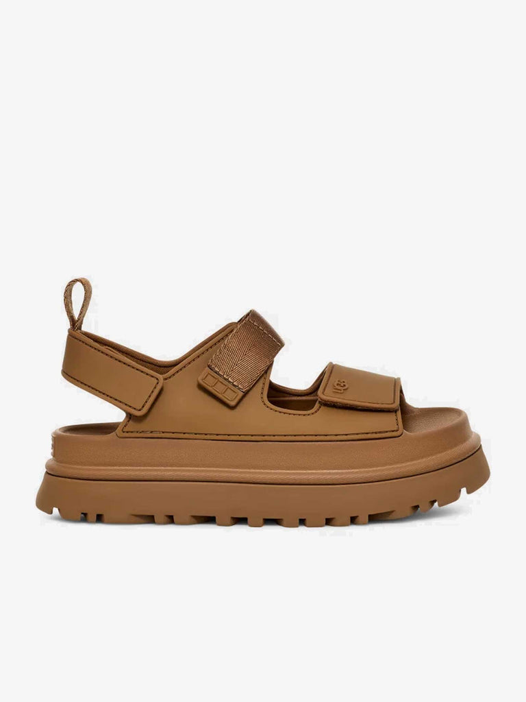 UGG Golden Glow 1152685 women's black platform sandals