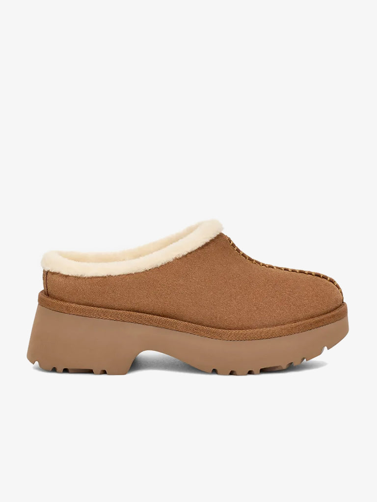 UGG Sabot New Heights Cozy Chestnut 1162510 donna pelle