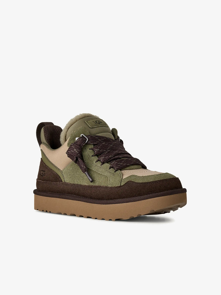 UGG sneakers uomo m lowmel burnt olive pelle