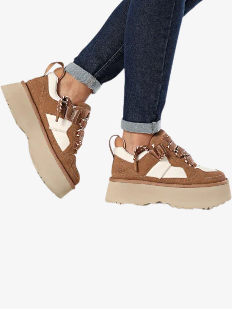 UGG Sneakers Lowmel Sand 1144032 donna pelle