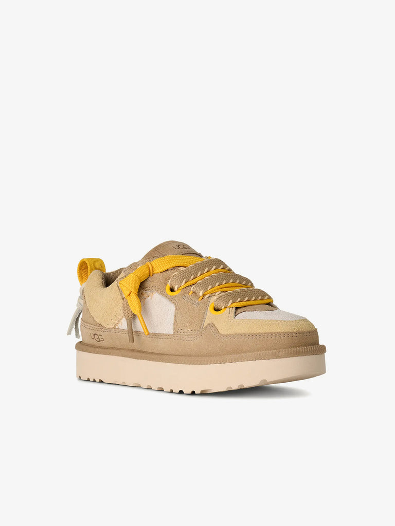UGG sneakers donna lo lowmel biarritz mustard seed pelle