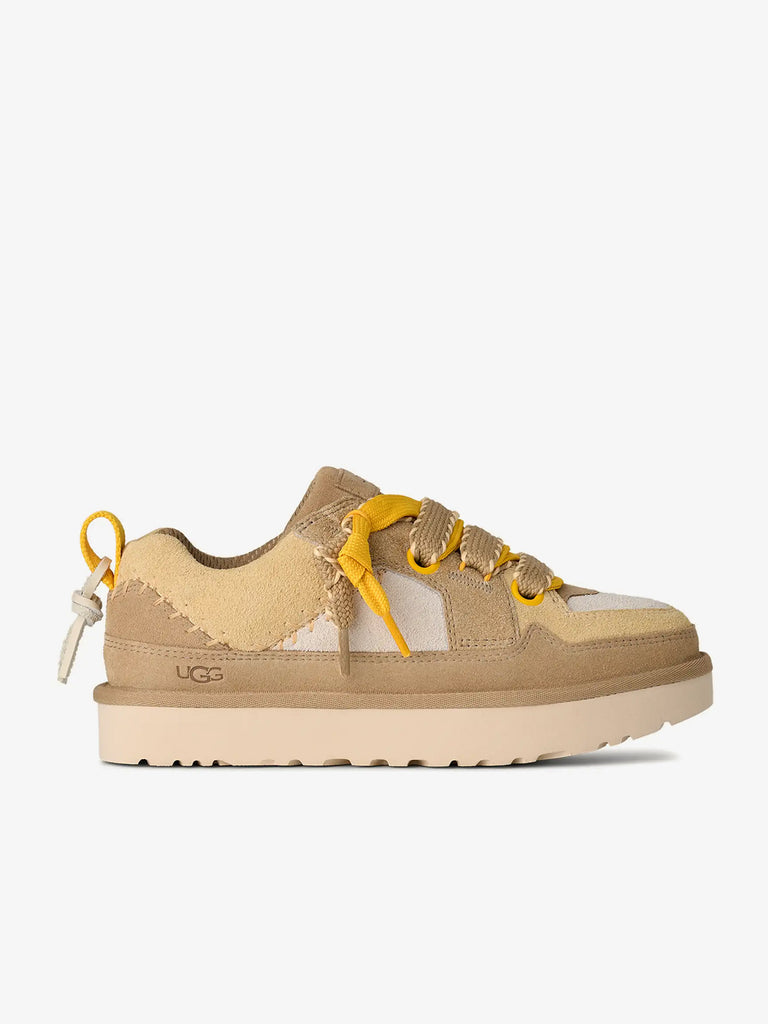 UGG sneakers donna lo lowmel biarritz mustard seed pelle
