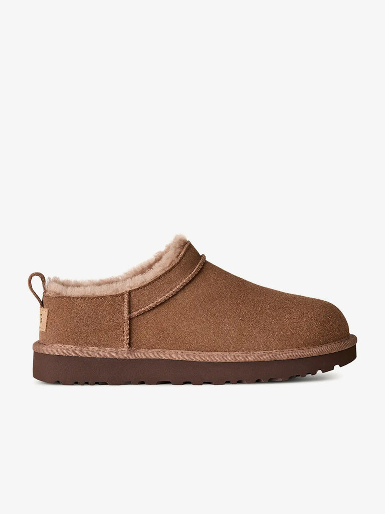 UGG stivaletti donna classic micro rocky oak pelle