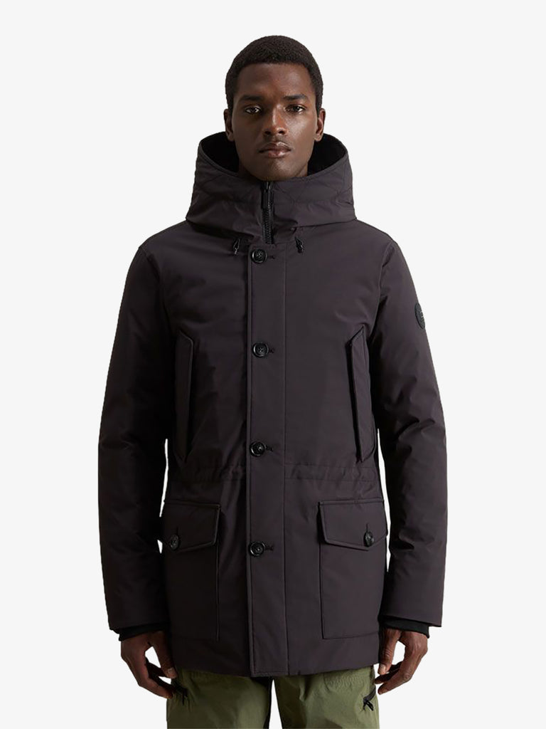 WOOLRICH giubbotto arctic parka stretch down uomo nero