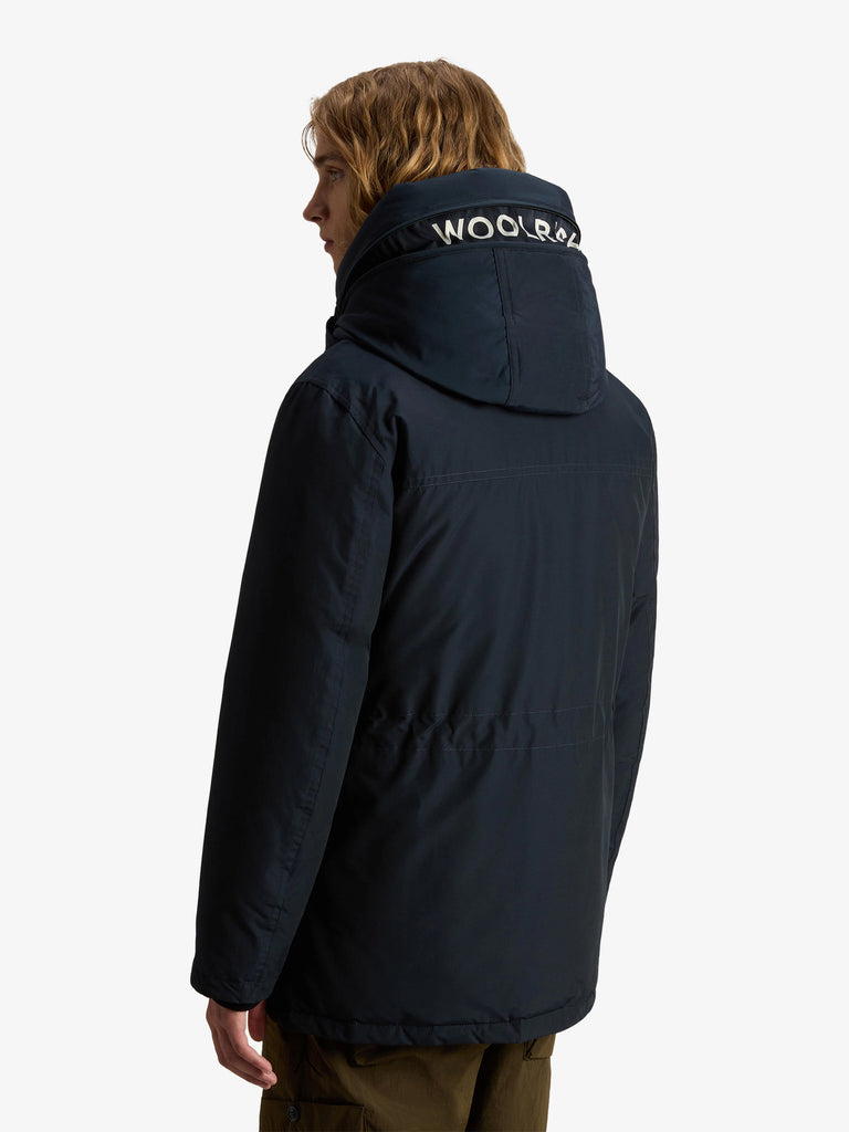 WOOLRICH giubbotto arctic parka evolution in ramar uomo blu