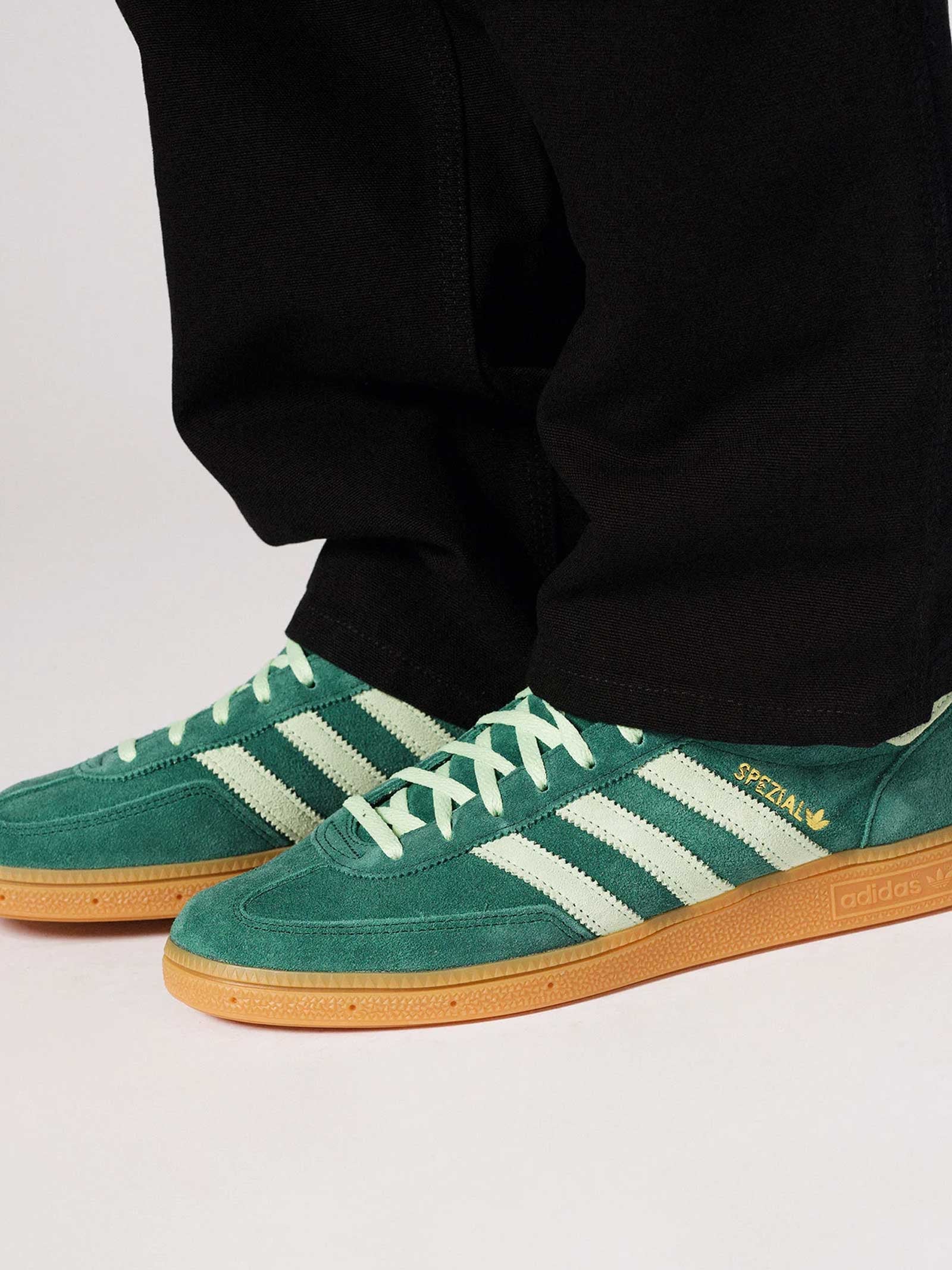 ADIDAS Sneakers Handball Spezial W IE5896 women's green suede