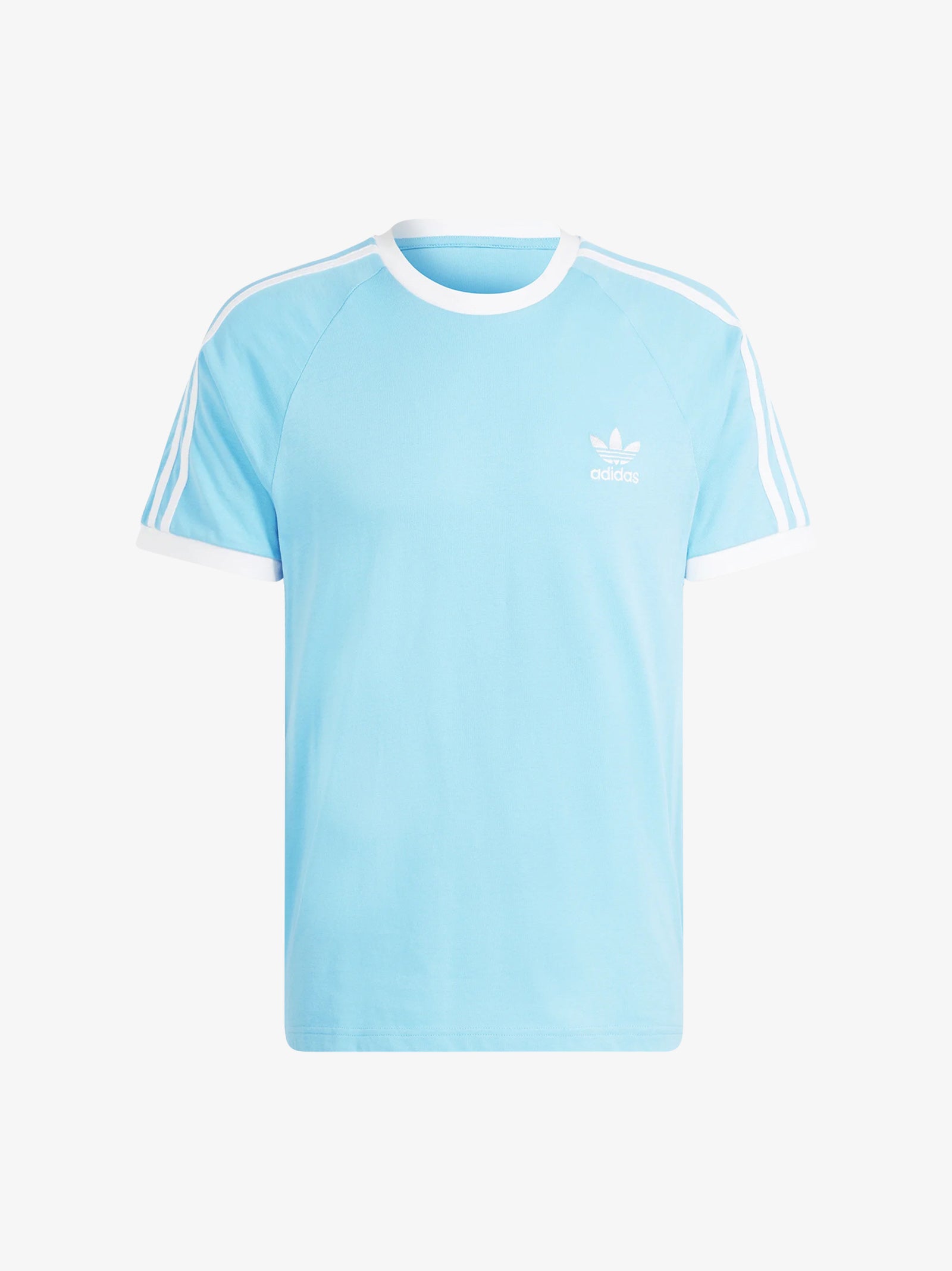 ADIDAS T-shirt ADICOLOR CLASSICS 3-STRIPES IM9392 uomo cotone azzurro