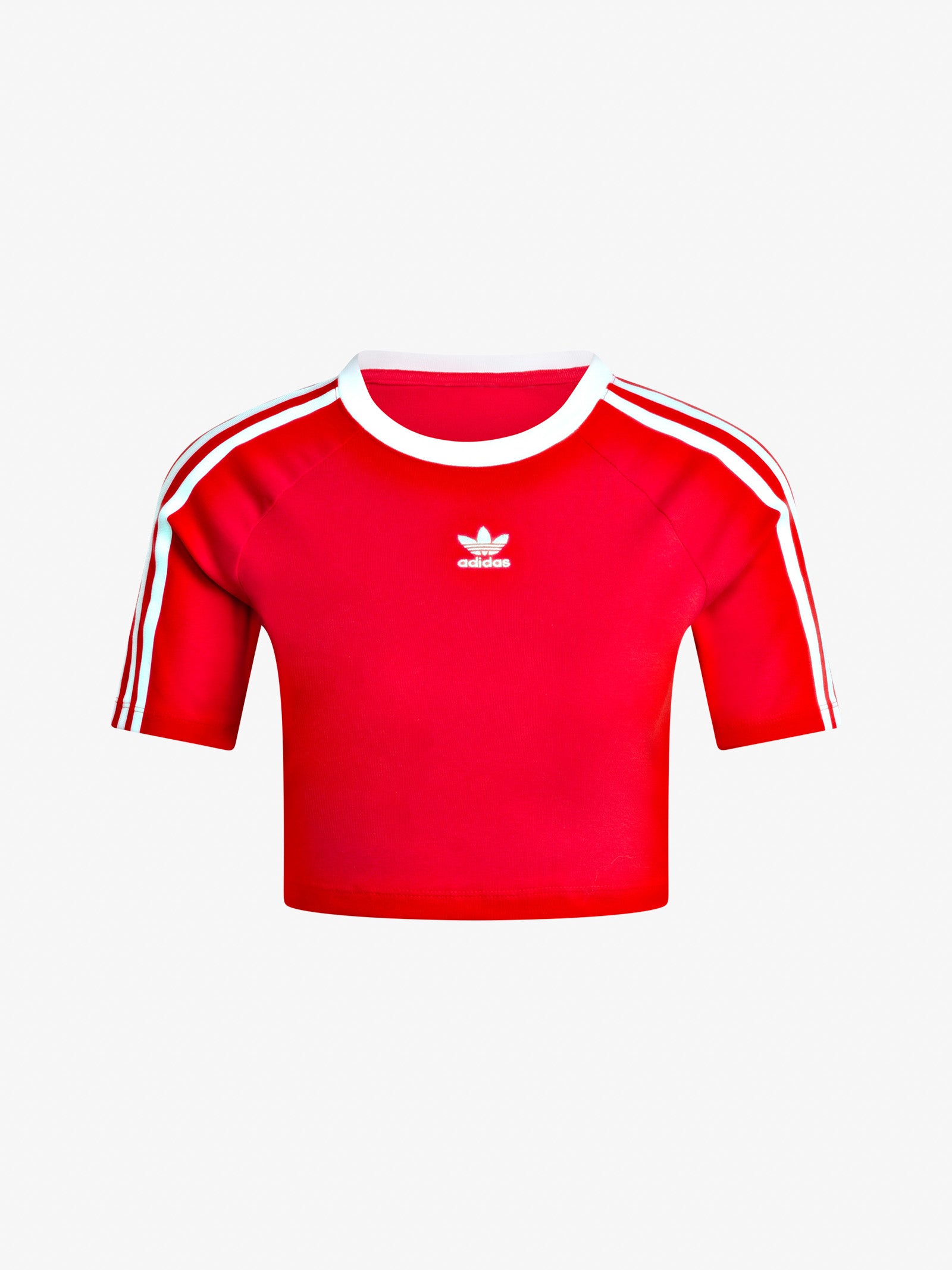 ADIDAS T-shirt 3-Stripes Baby IP0665 donna cotone rosso