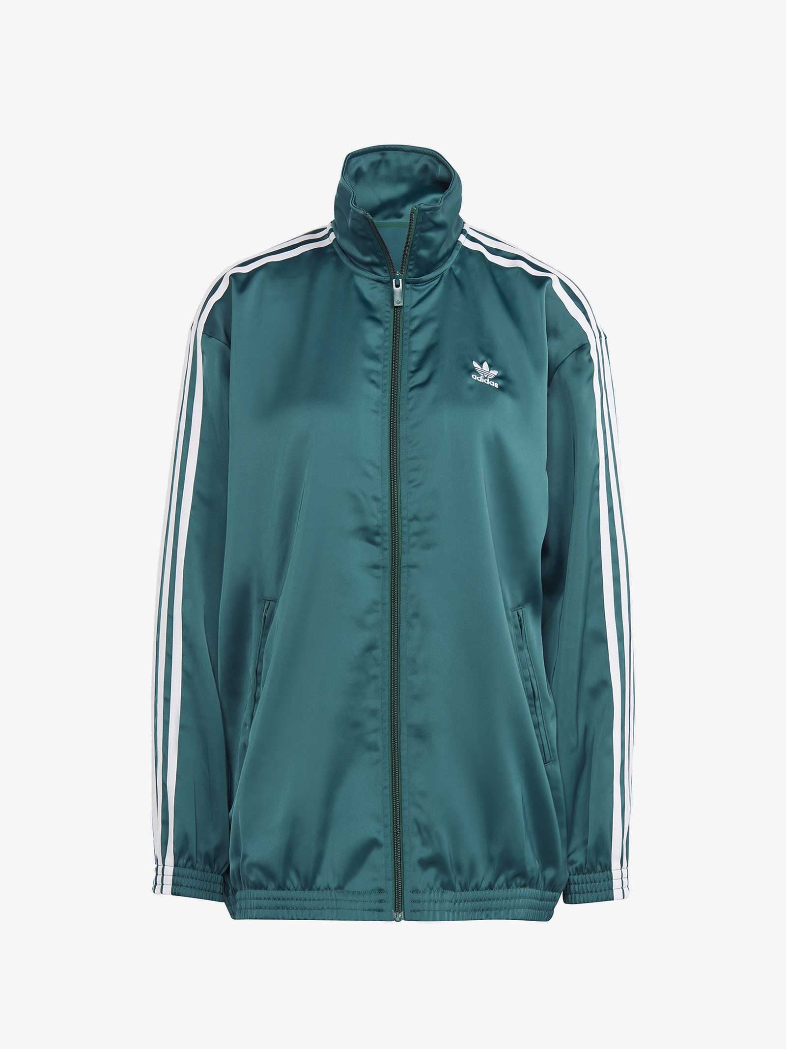 ADIDAS Felpa girocollo Satin IP0699 donna verde