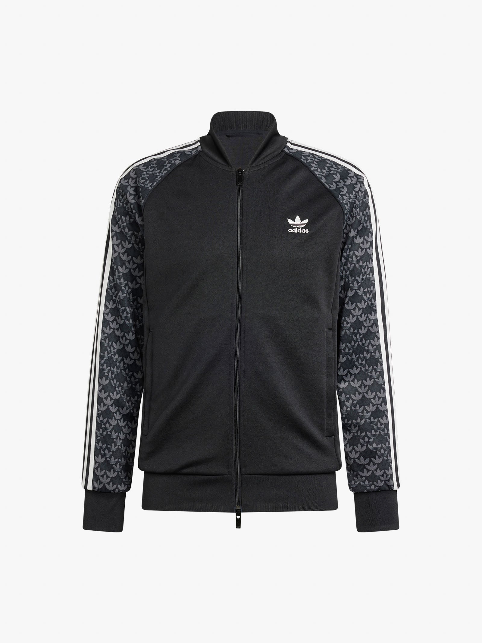 ADIDAS Felpa girocollo SSTR Classic Mono IS2939 uomo nero