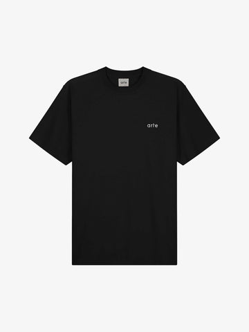 ARTE ANTWERP T-shirt Teo Print T-shirt SS24-029T uomo cotone nero