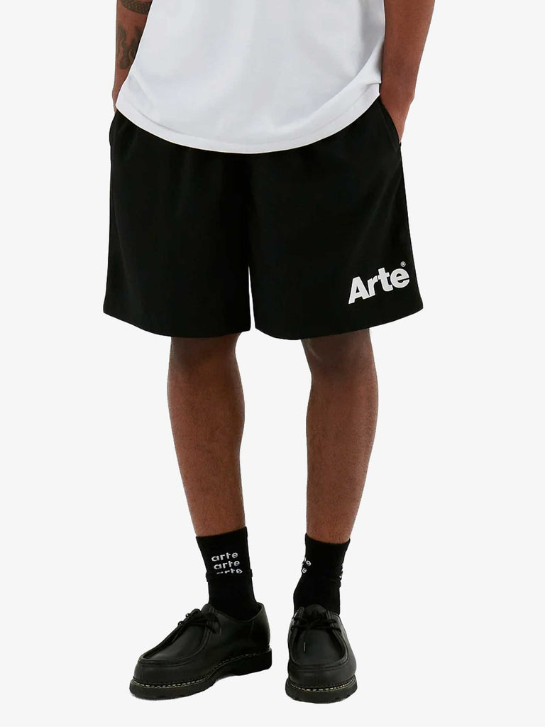ARTE ANTWERP Shorts Samuel Logo SS24-127SHO uomo nero