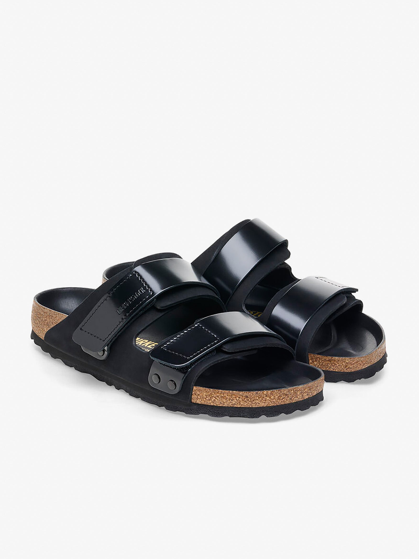 BIRKENSTOCK Slippers uji 1026570 women's leather black
