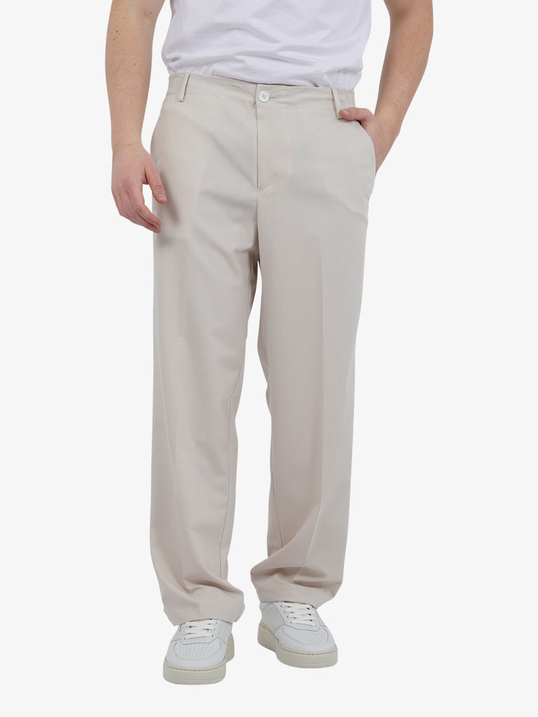 C93 Pantalone con elastico C93-2130C492 uomo beige