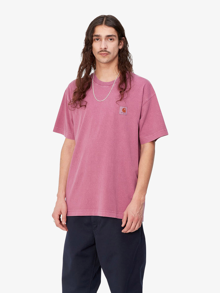 CARHARTT WIP T-shirt S/S Nelson I029949_ uomo cotone rosa