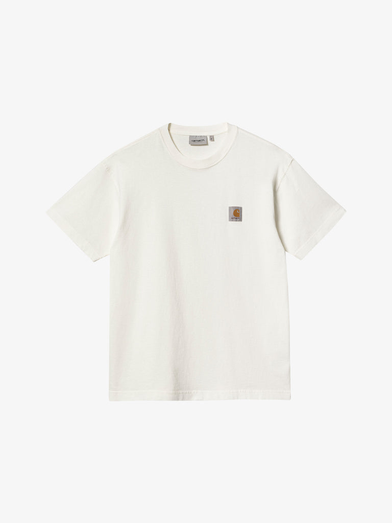CARHARTT WIP T-shirt S/S Nelson T-Shirt I029949_ uomo cotone bianco