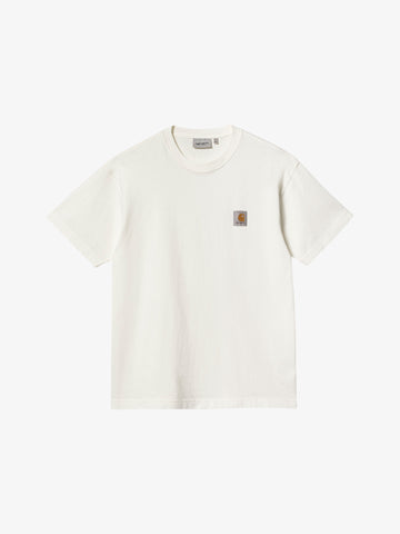 CARHARTT WIP T-shirt S/S Nelson T-Shirt I029949_ uomo cotone bianco