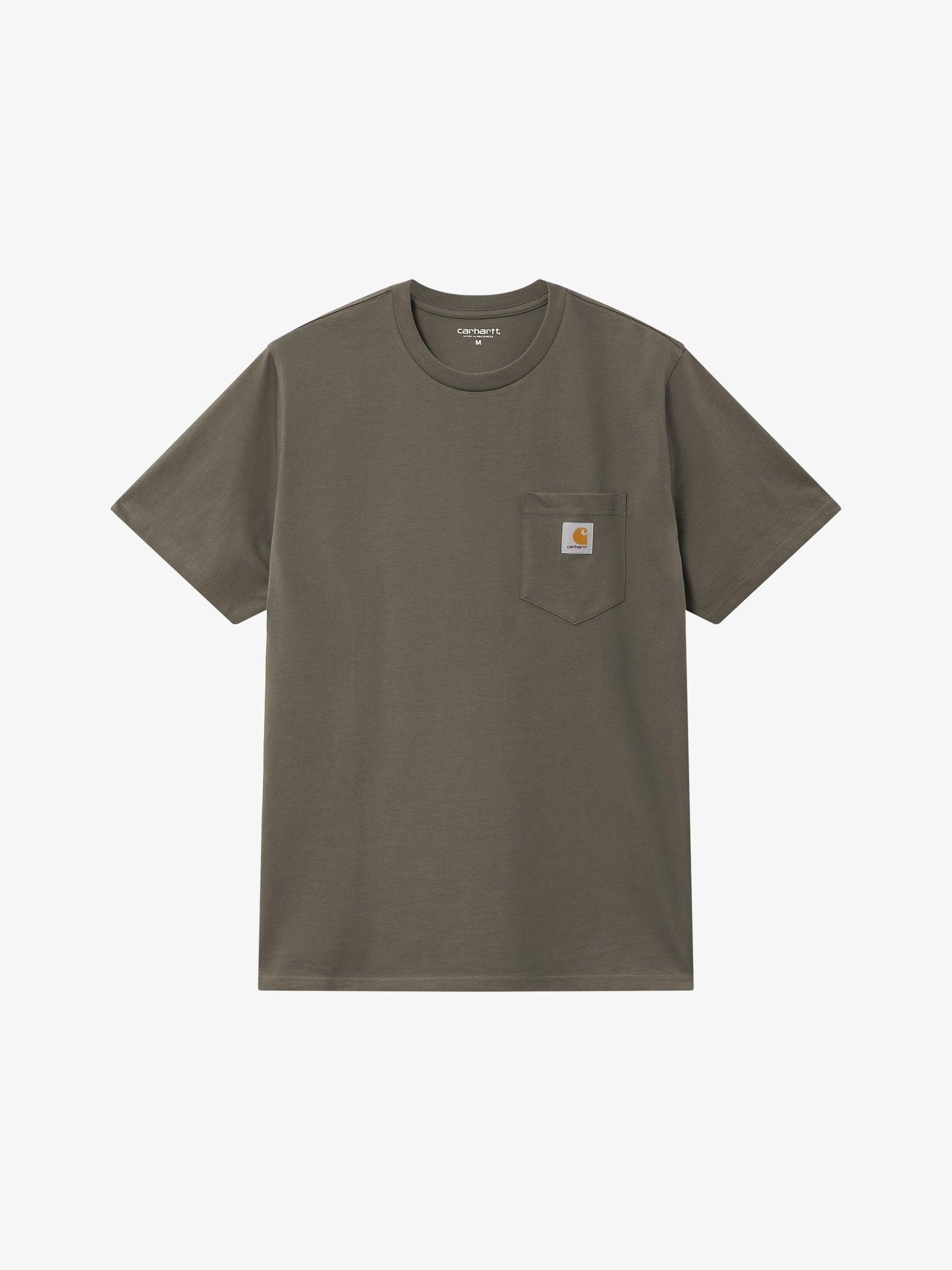 CARHARTT WIP T-shirt S/S Pocket I030434_ uomo cotone marrone