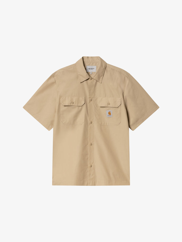 CARHARTT WIP Camicia S/S Craft Shirt I033023_ uomo beige