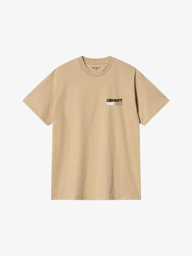 CARHARTT WIP T-shirt S/S Contact Sheet I033178_ uomo cotone beige