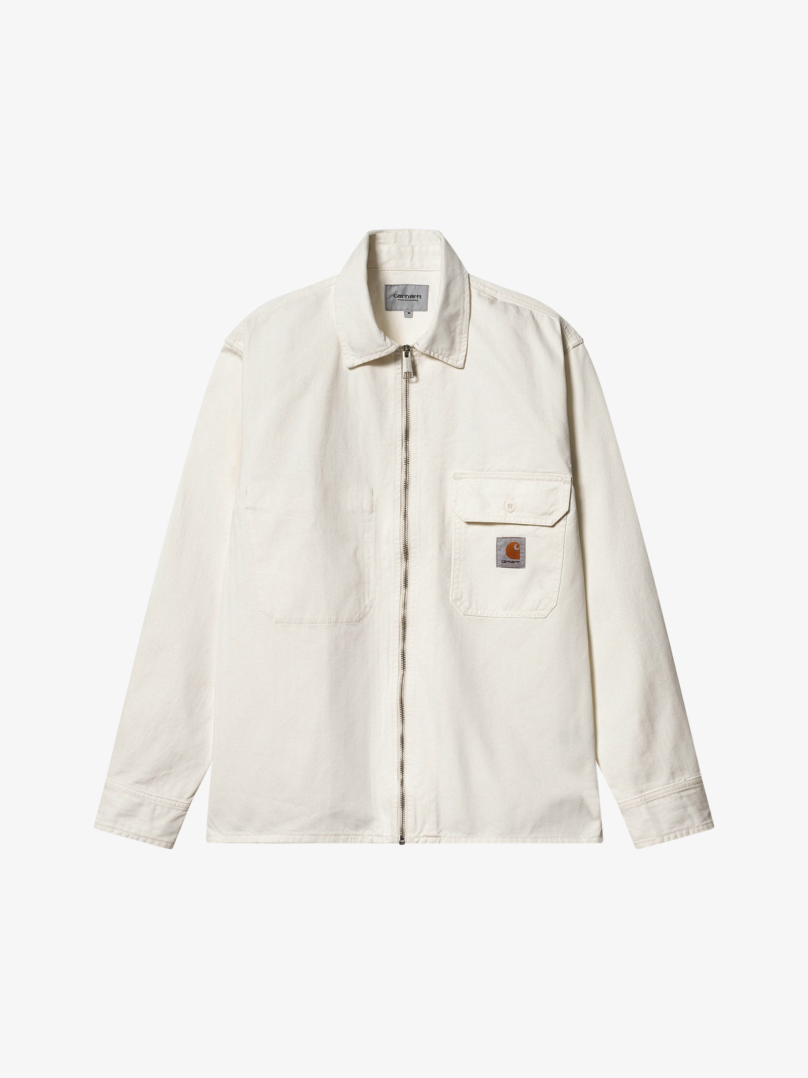 CARHARTT WIP Giubbotto Rainer Shirt Jac I033276_ uomo cotone bianco