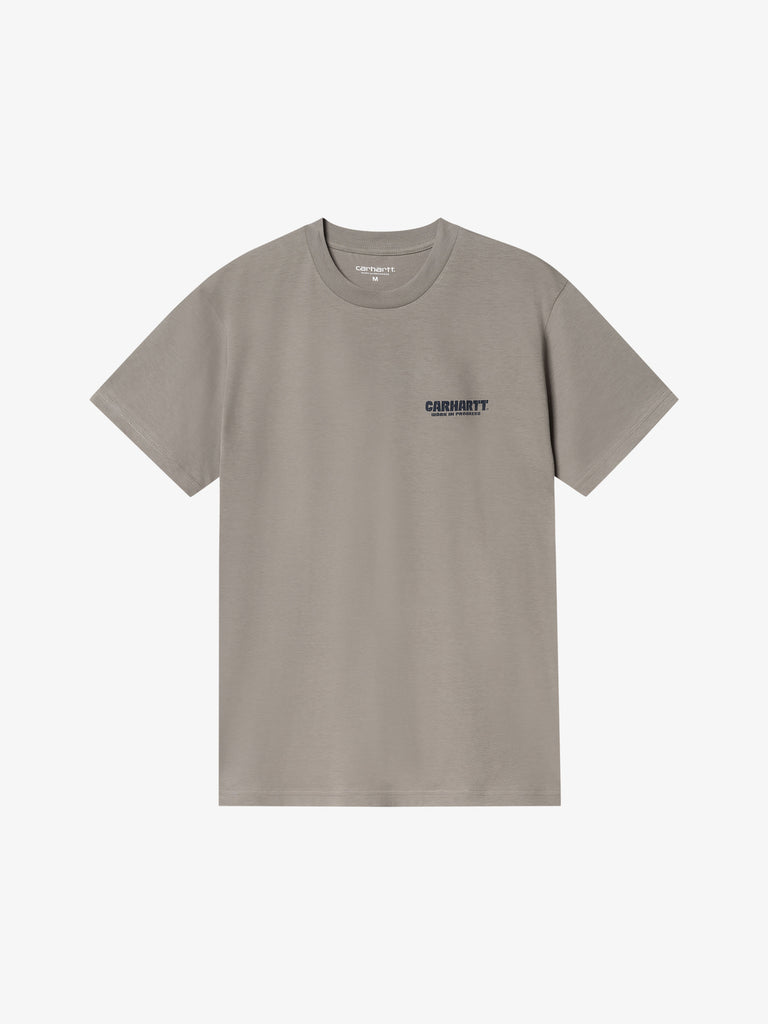 CARHARTT WIP T-shirt S/S Trade I033638_ uomo cotone grigio