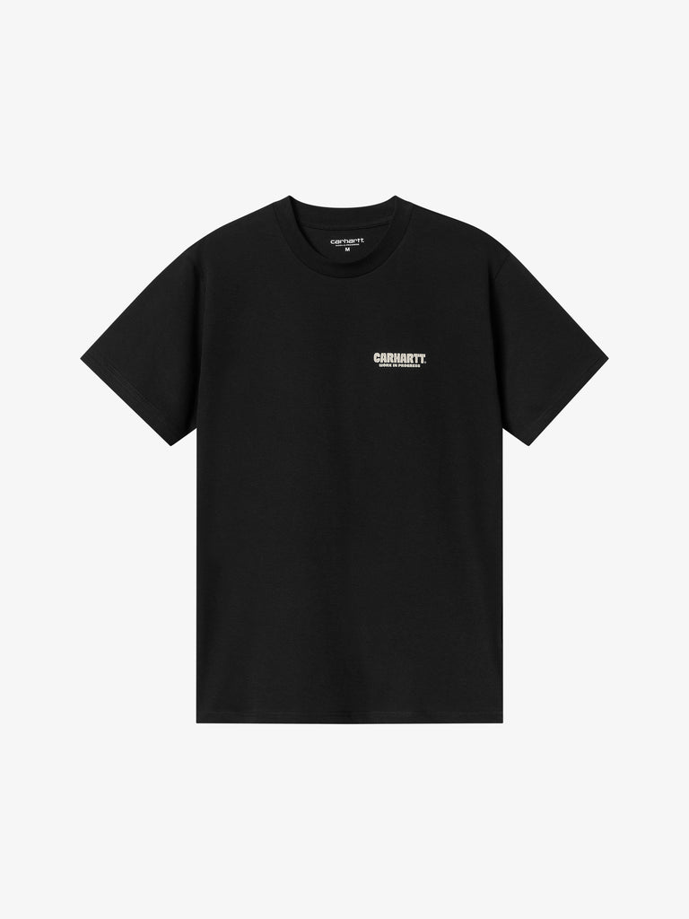 CARHARTT WIP T-shirt S/S Trade I033638_ uomo cotone nero