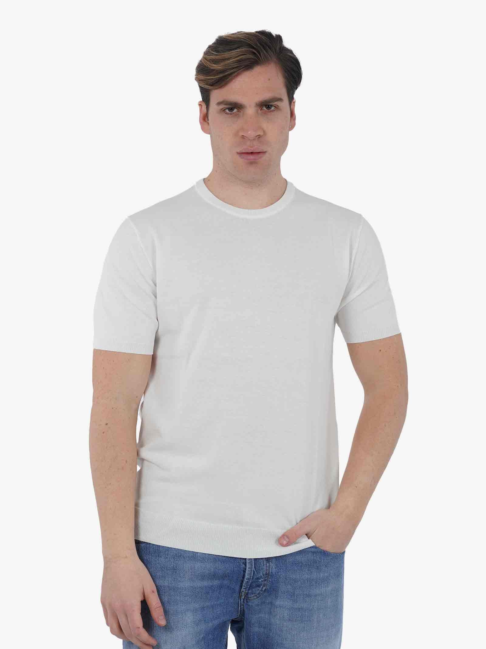 DIKTAT Maglia G/C M/M DK67003 uomo cotone panna