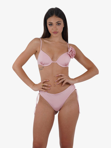 DISTRICT BY MARGHERITA MAZZEI Costume da bagno bikini balconcino 4LU16 donna rosa