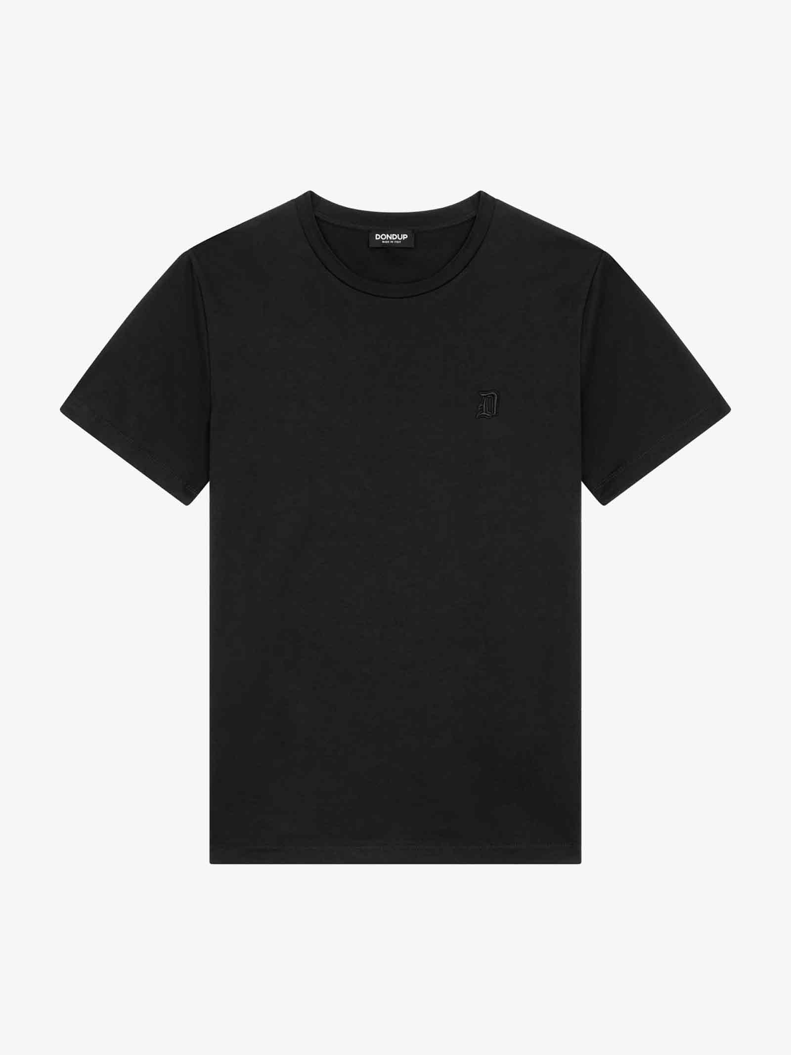 Tシャツ・カットソー DONDUP Men T-shirt Black US198JF0271UFS6 999 p24-dondup-us198-jf0271u-fs6-