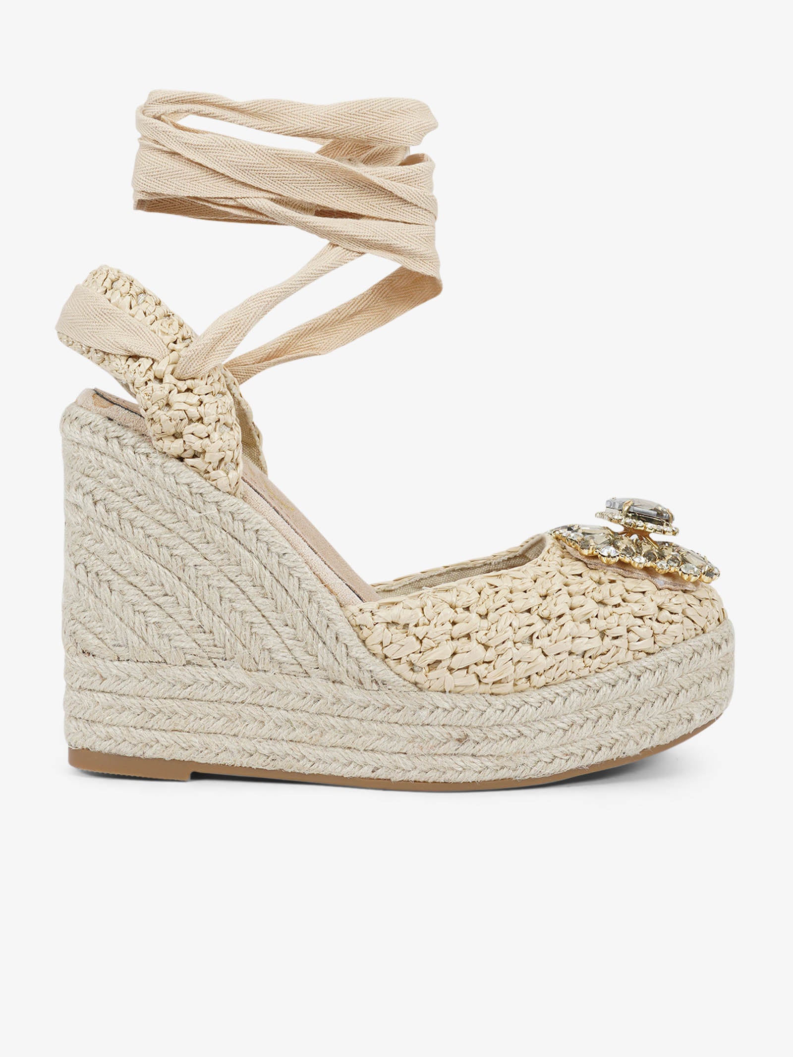 EXE' Espadrillas 23105-23 donna rafia beige