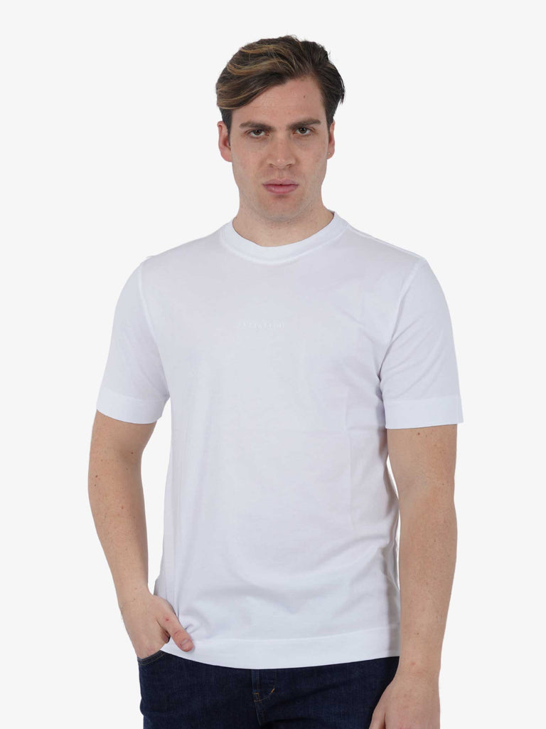 GAZZARRINI T-shirt M/M TE105G uomo cotone bianco