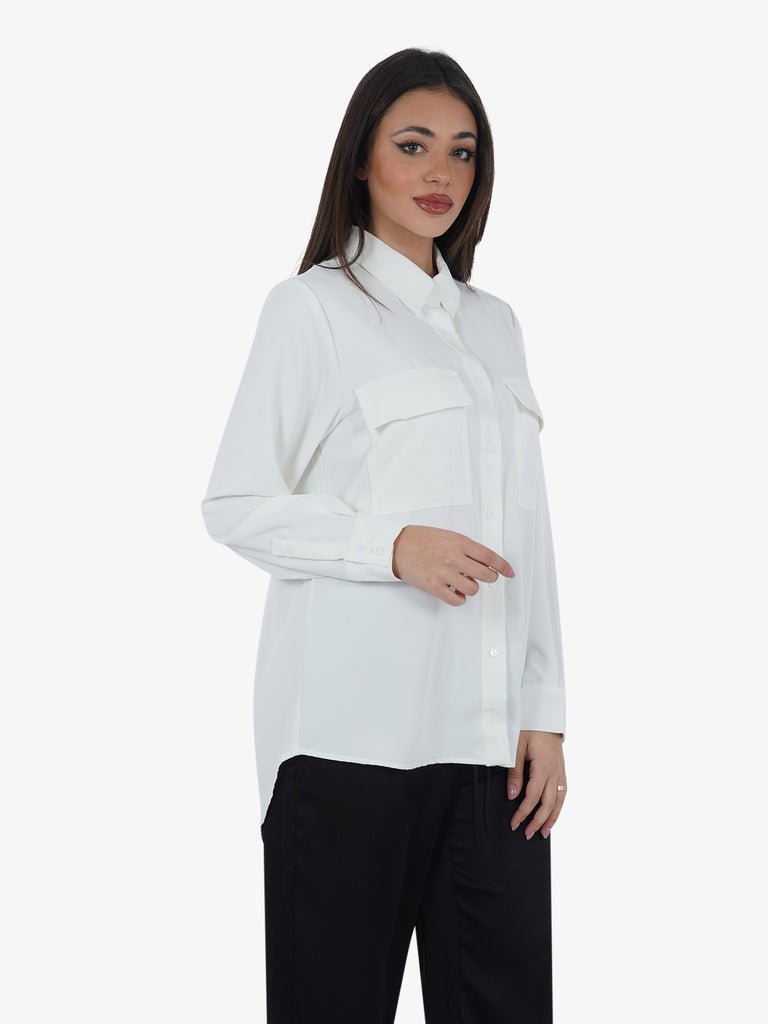 GLAMOROUS Camicia GS0555 donna bianco