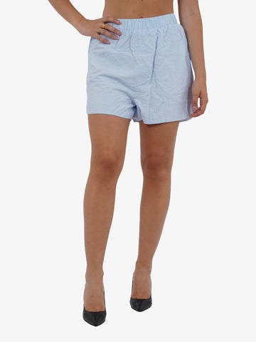 GLAMOROUS Shorts con spacco TM0888 donna blu