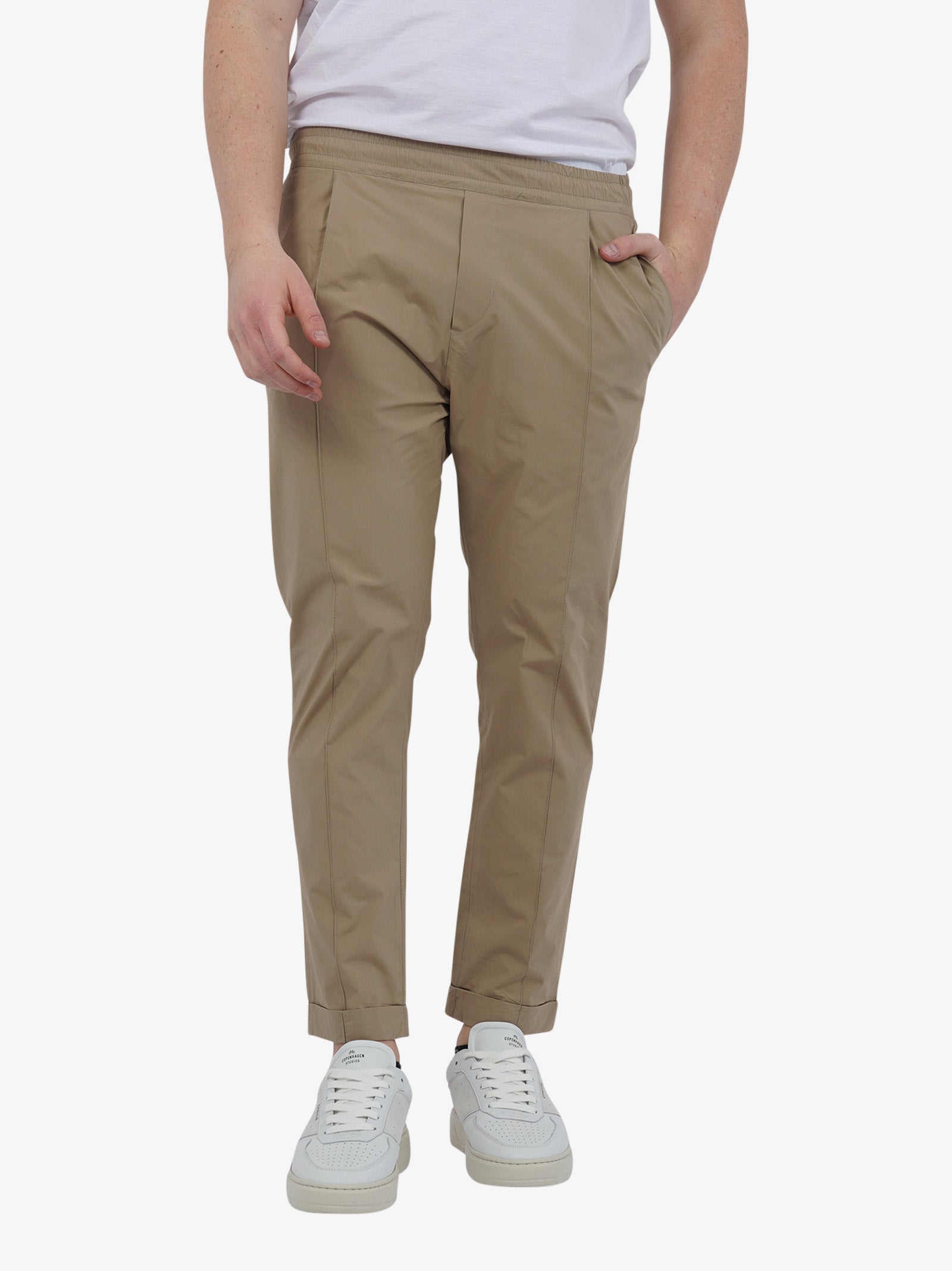 GOLDEN CRAFT Pantalone CLANCIE LIGHT GC1PSS246684 uomo cotone beige