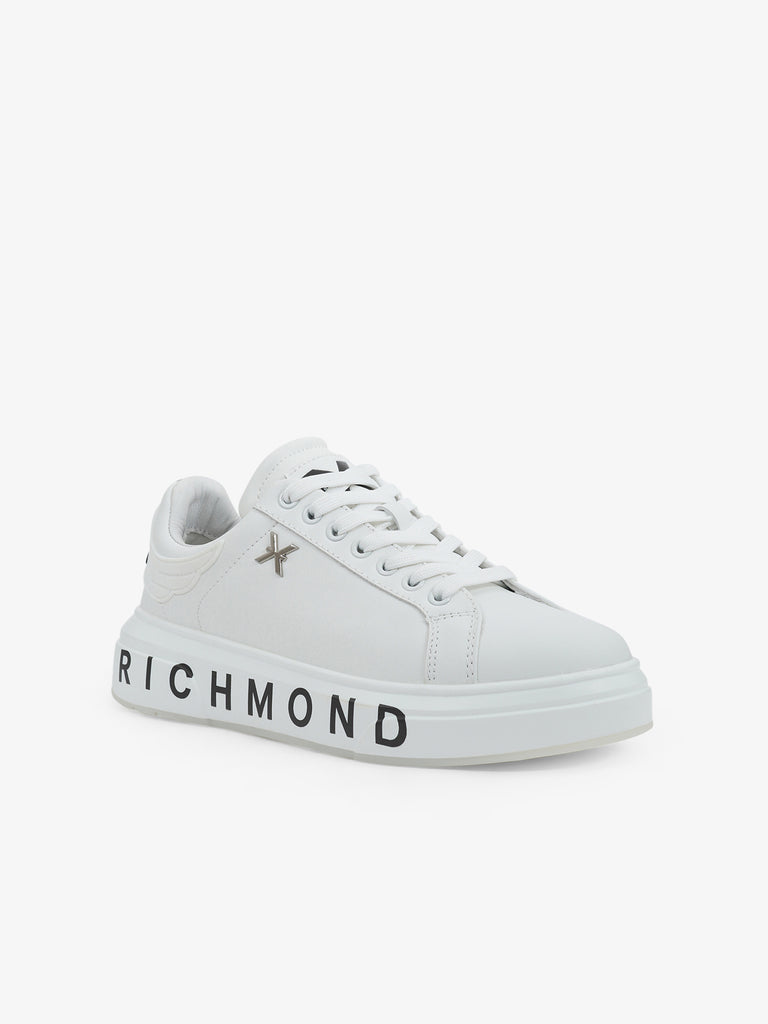 JOHN RICHMOND Sneakers 22204/CP uomo pelle bianco