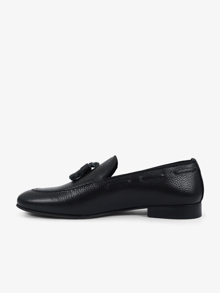 LORIS LORENZO Scarpe basse ELECU CAMPANELLE uomo pelle nero